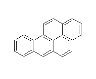 苯并(a)芘結(jié)構(gòu)式