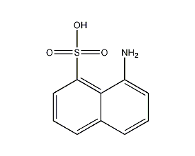 1-萘胺-8-磺酸結(jié)構(gòu)式